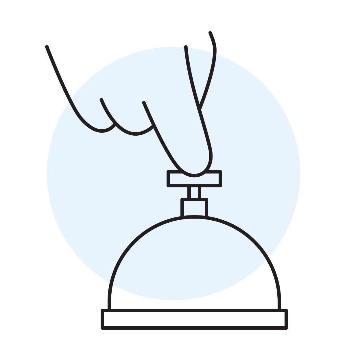 handsy style 서비스 벨 icon