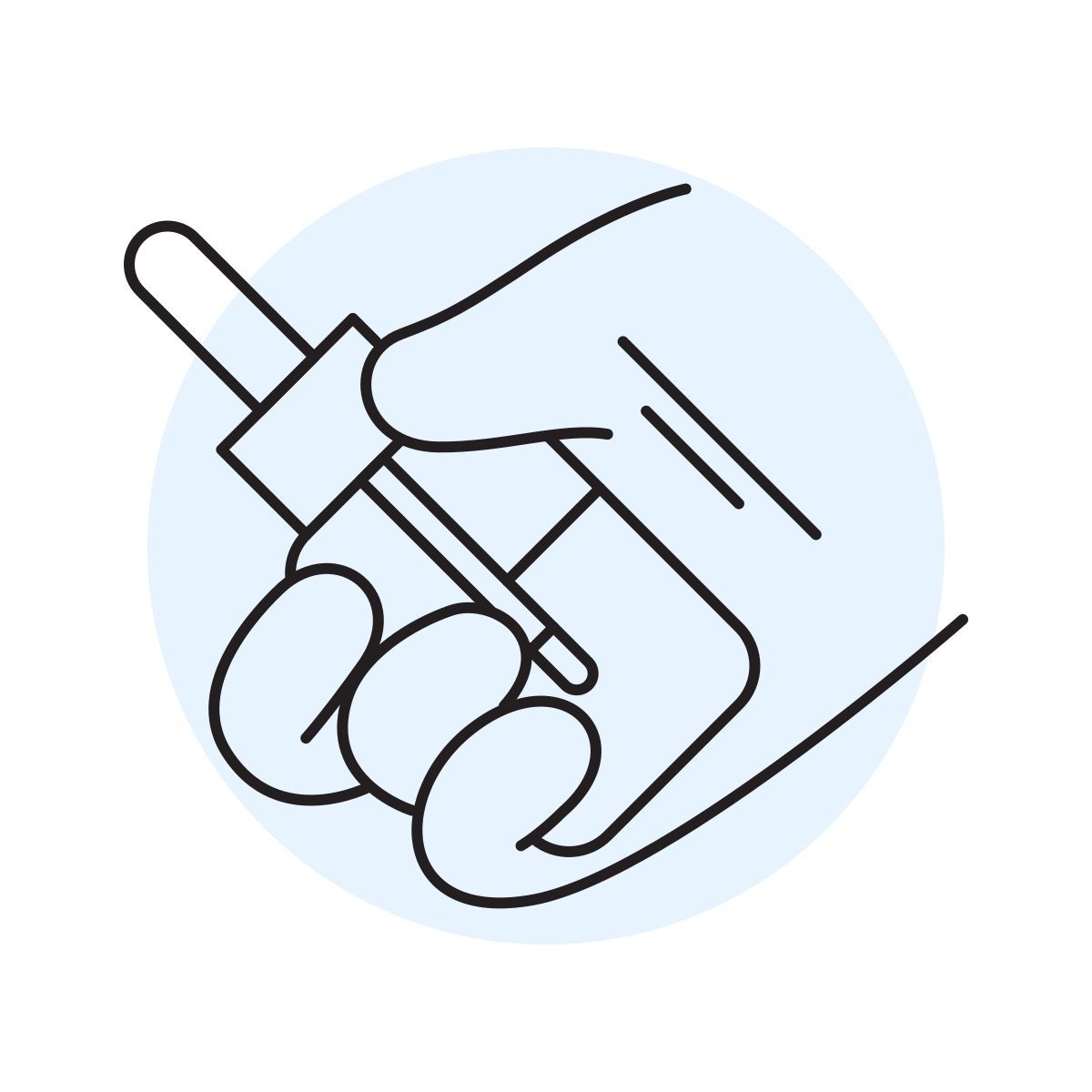 handsy style осторожно взболтать icon