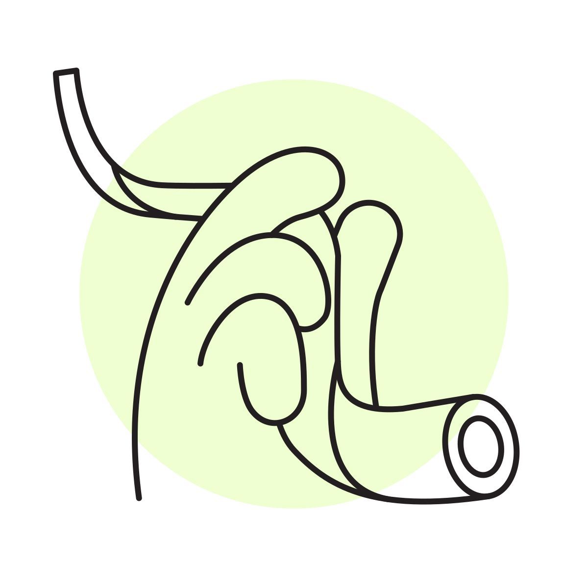 handsy style shofar icon