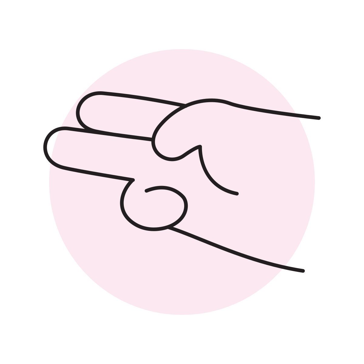 handsy style zeichensprache h icon
