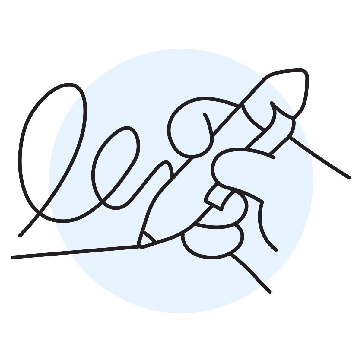 handsy style signature icon