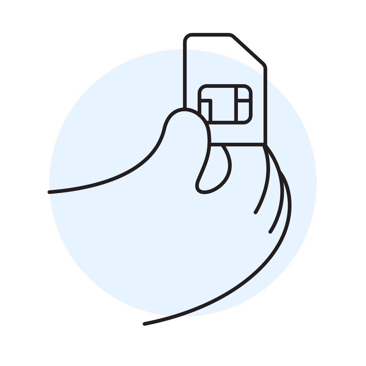 handsy style sim карта icon
