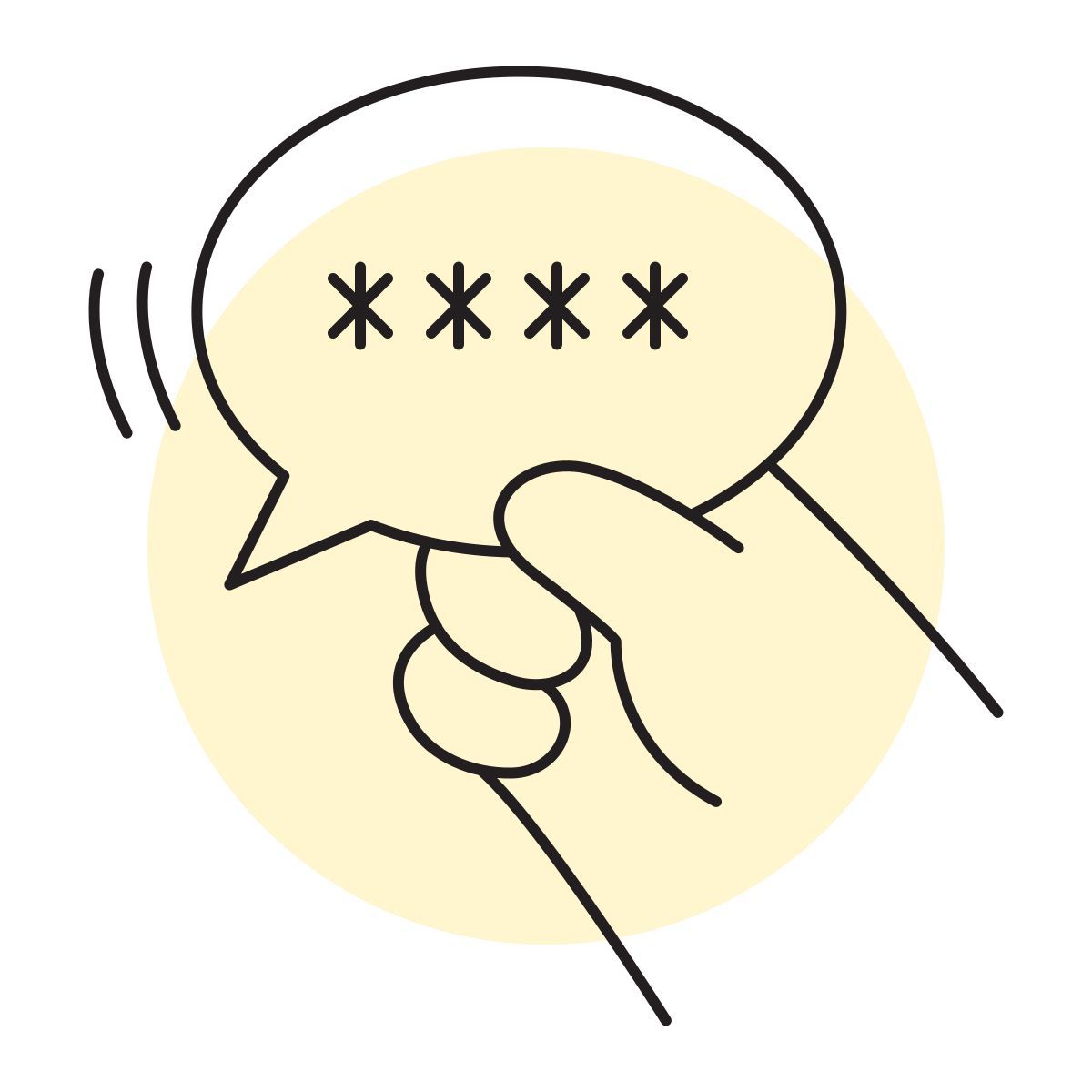 handsy style authentication icon