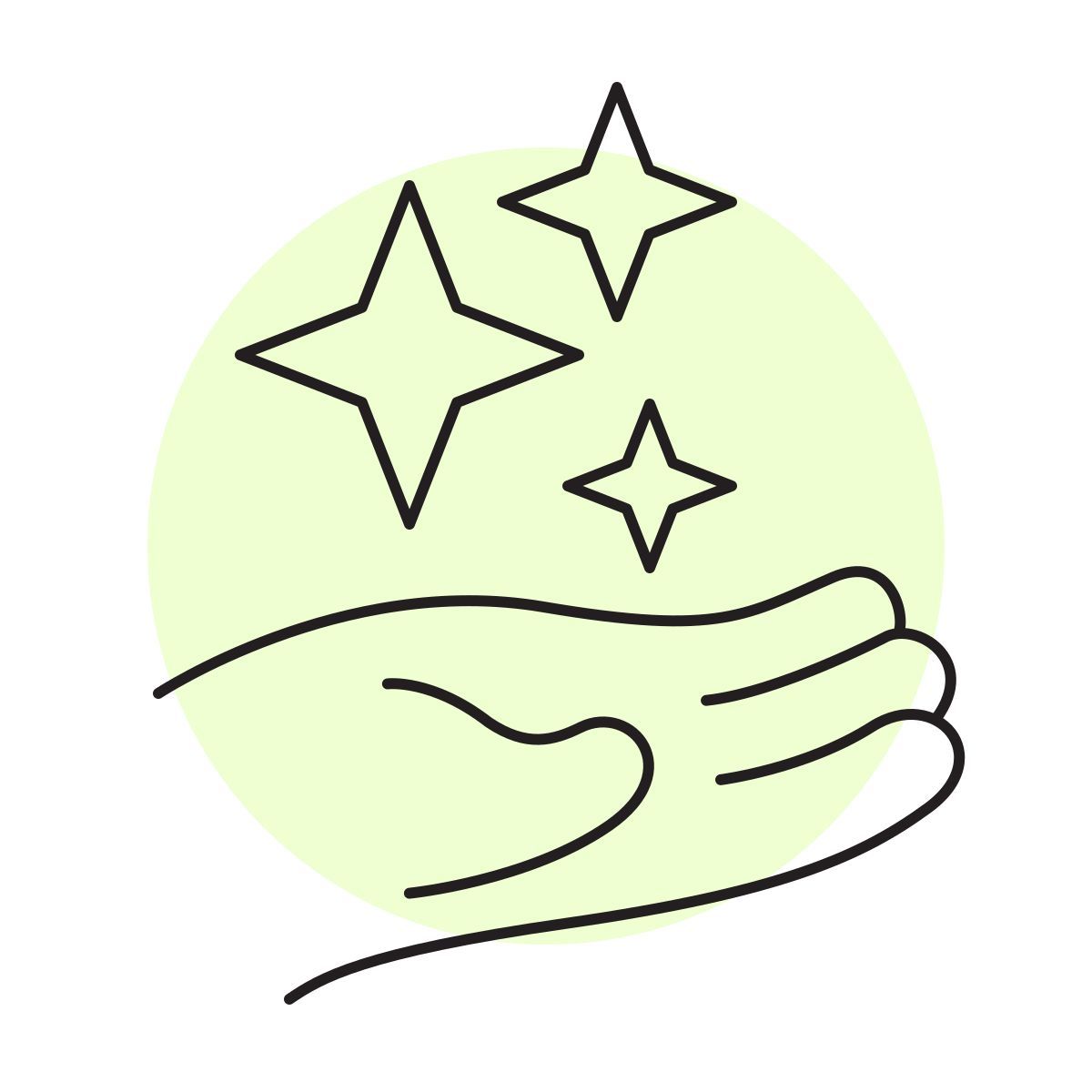 handsy style scintillante icon