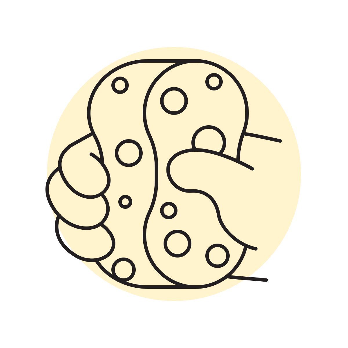 handsy style 스펀지 icon