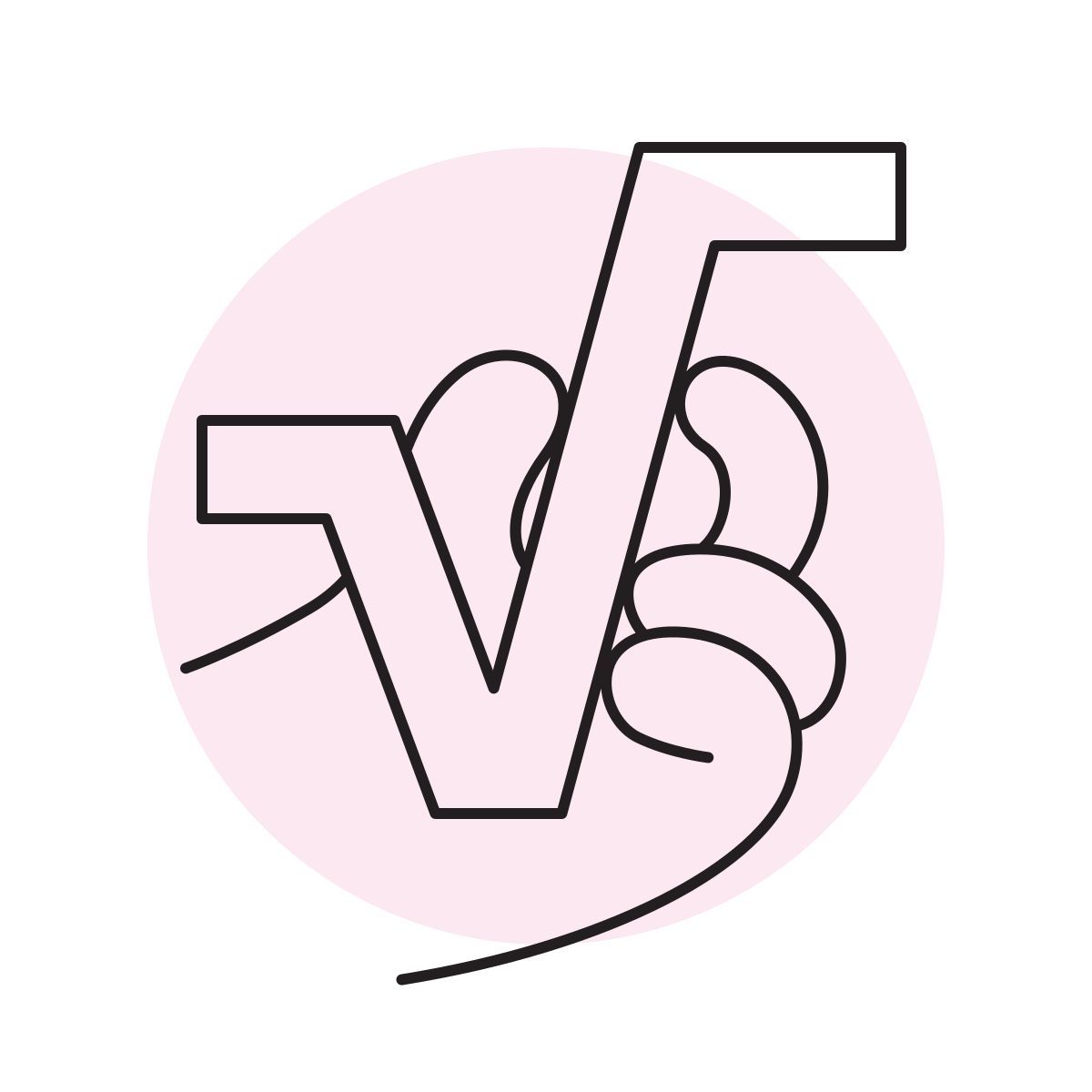 handsy style square root icon