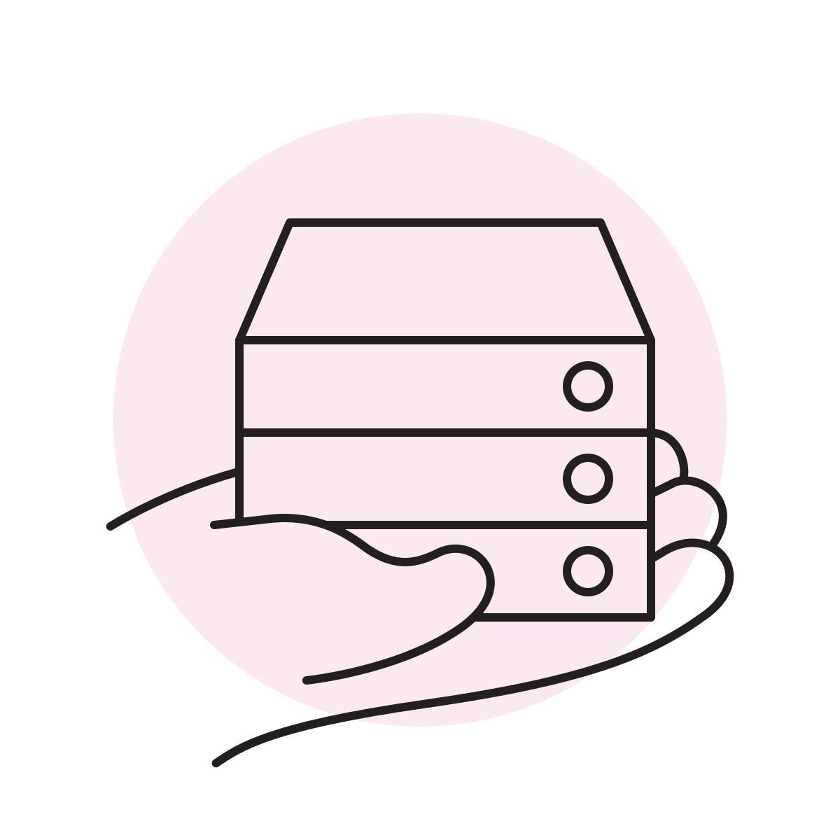 handsy style стек icon