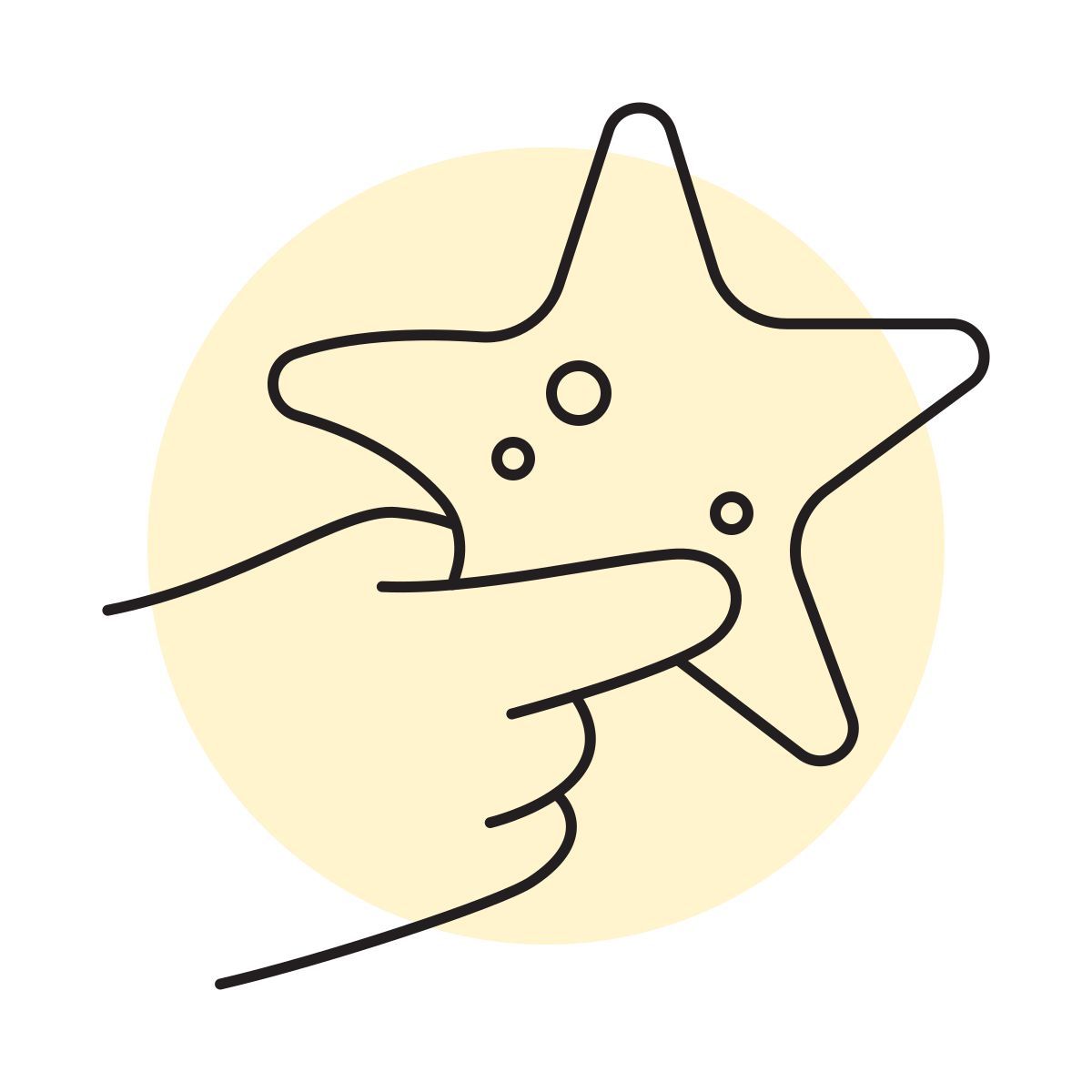 handsy style estrella de mar icon