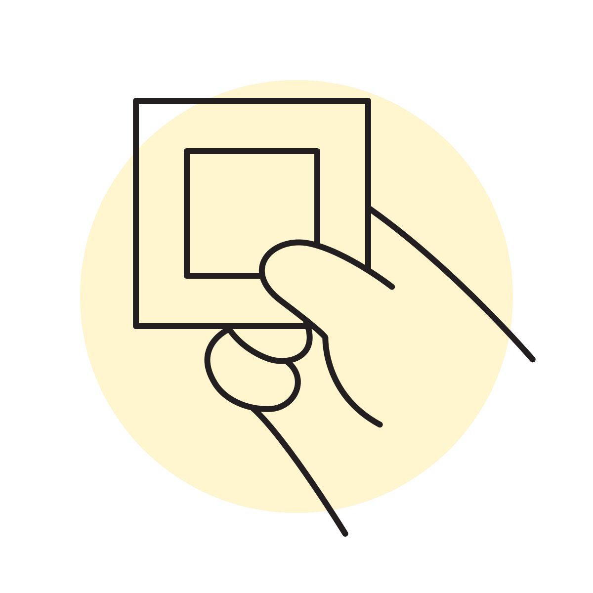 handsy style 停止平方 icon