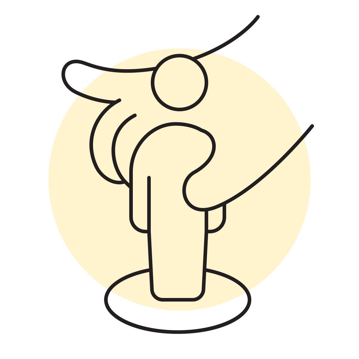 handsy style street view icon