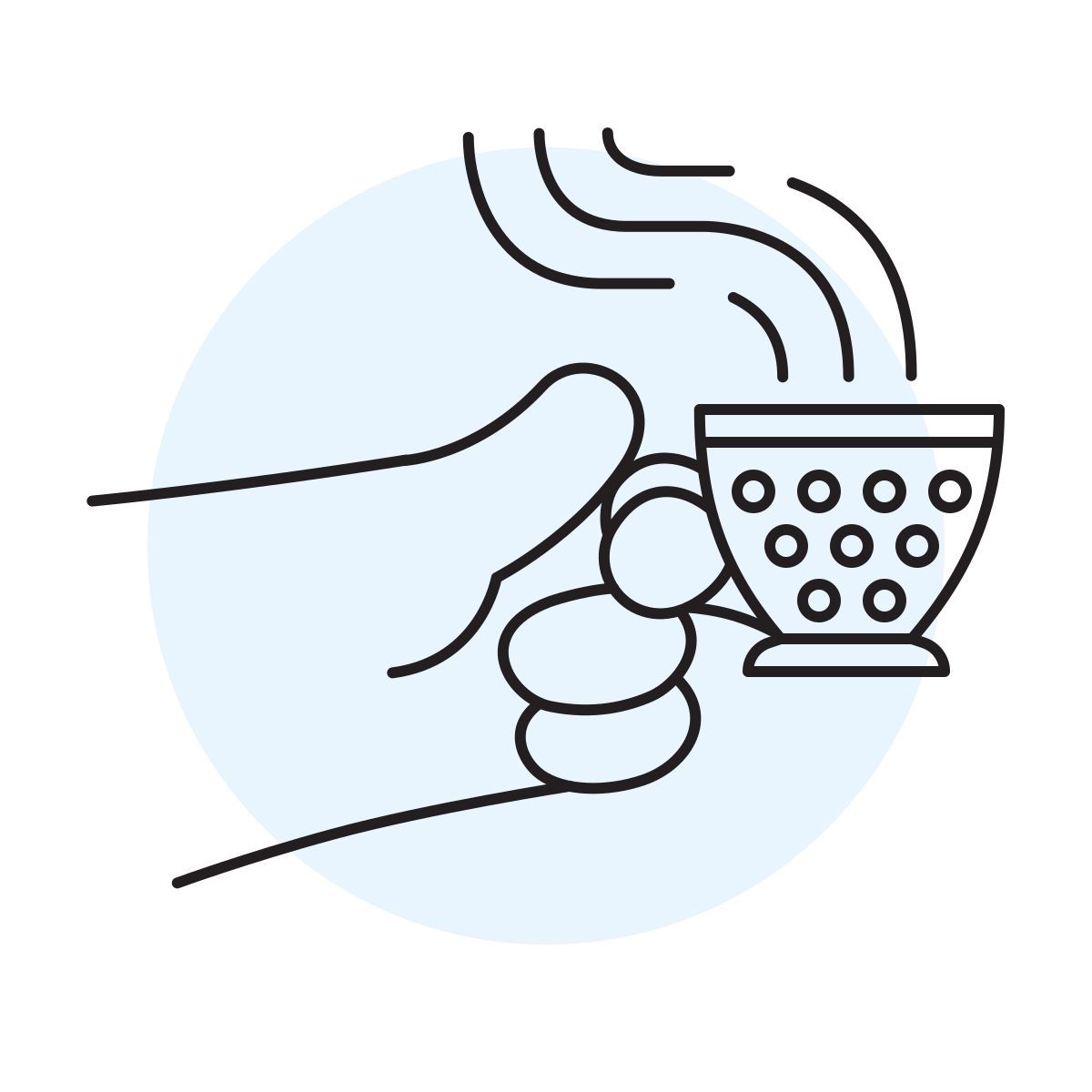 handsy style xícara de chá icon