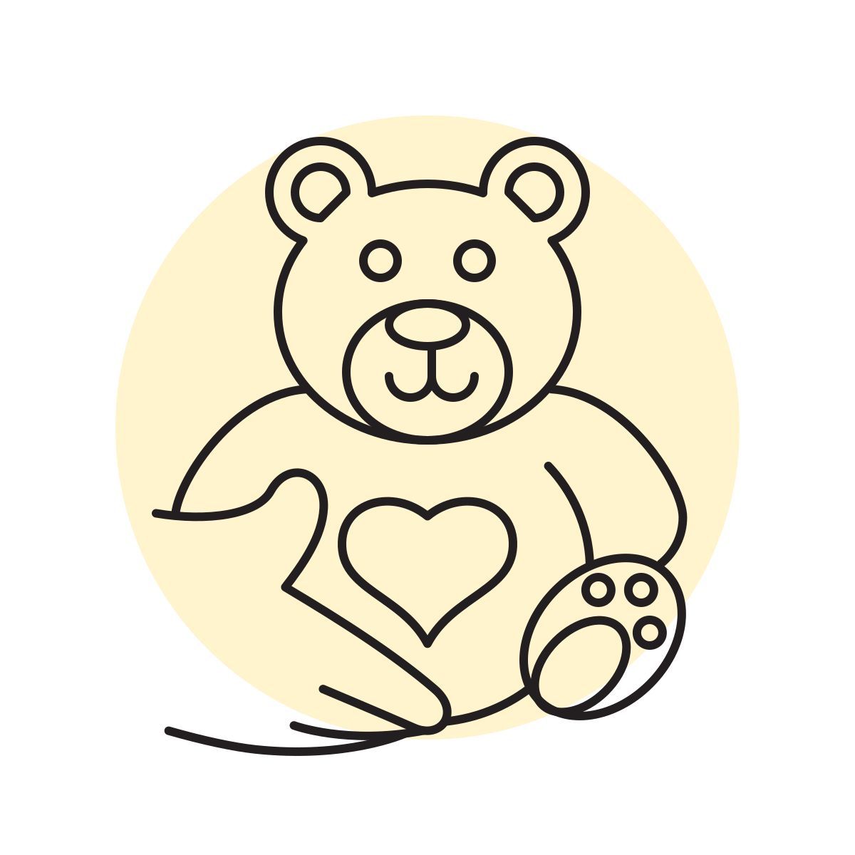 handsy スタイル テディベア アイコン