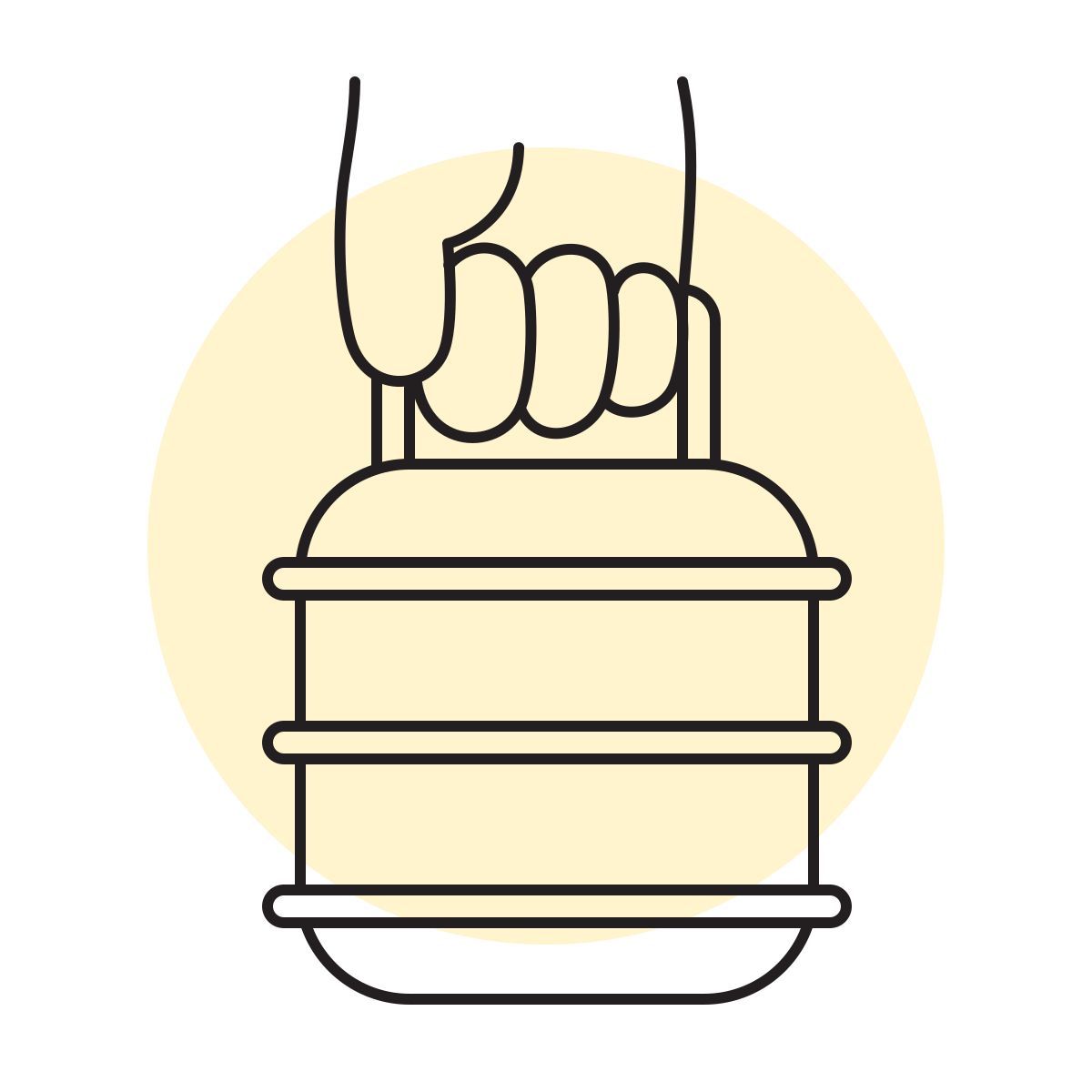 handsy style tiffin icon