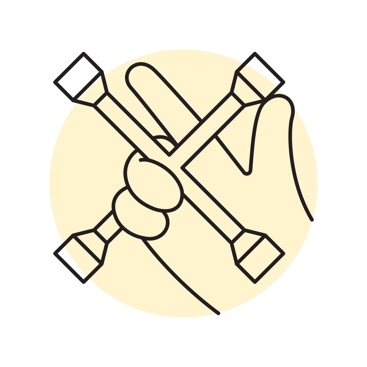 handsy style タイヤ、鉄 icon