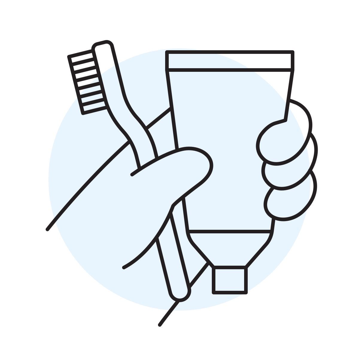 handsy style kit de nettoyage des dents icon