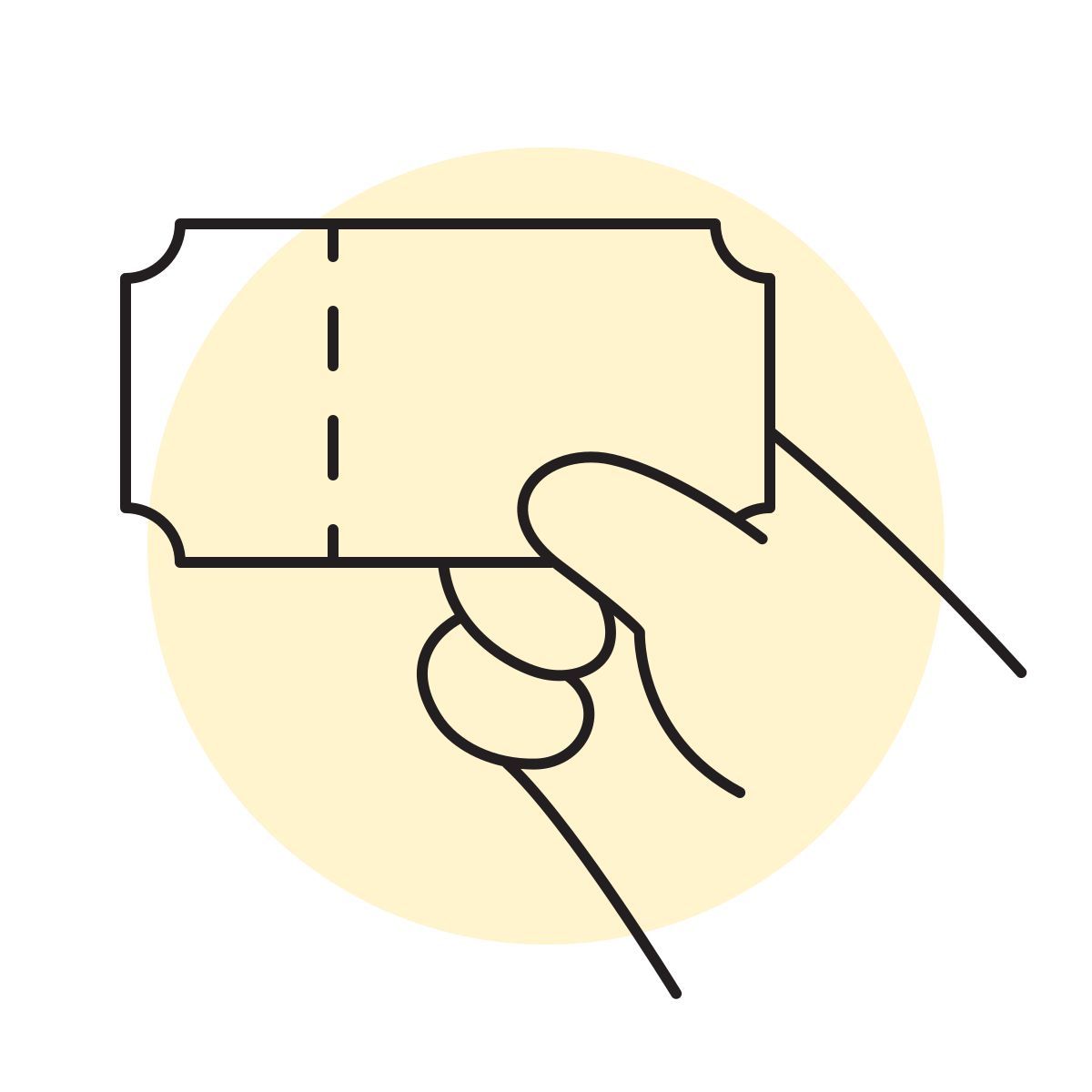 handsy style 乗車券 icon