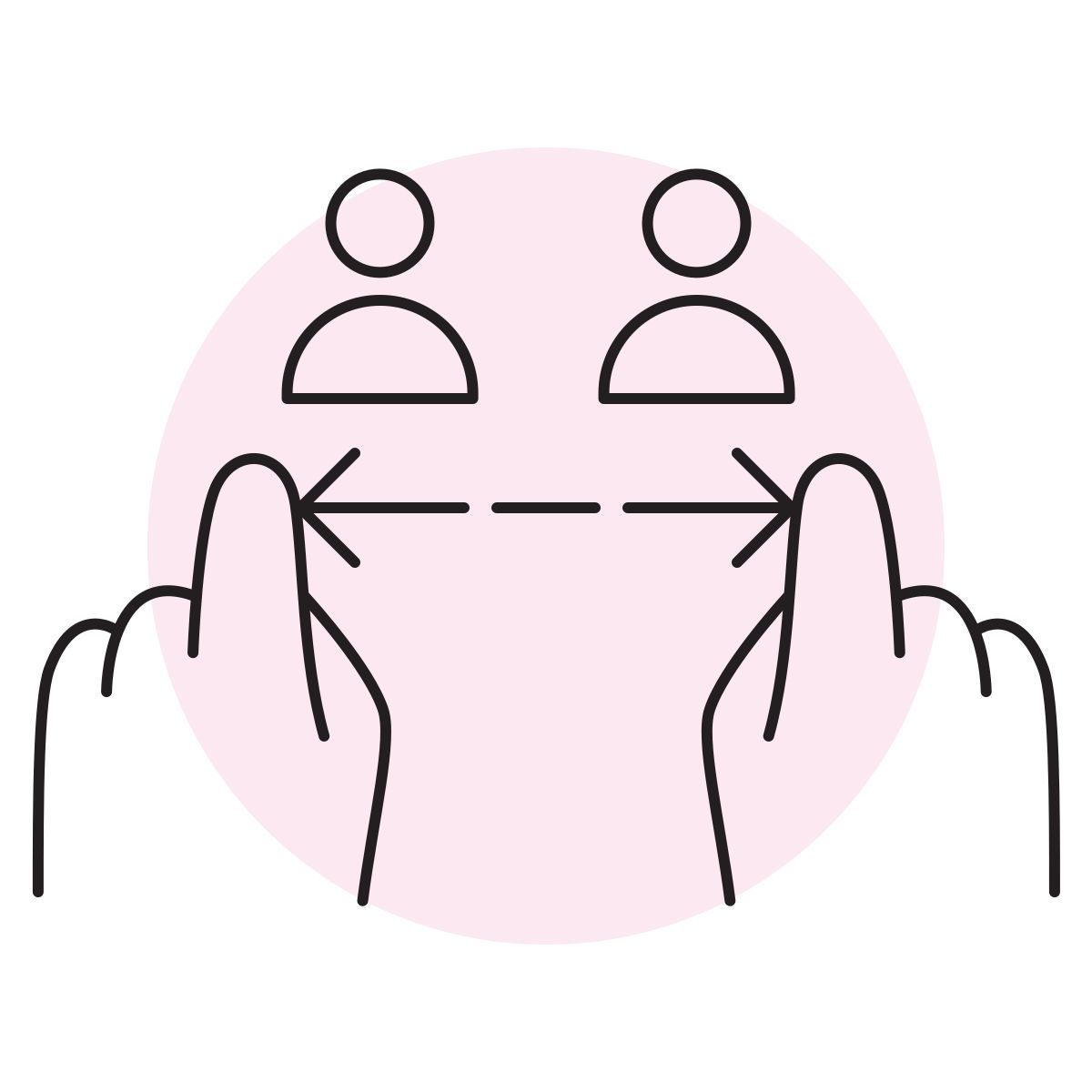 handsy style exchange icon