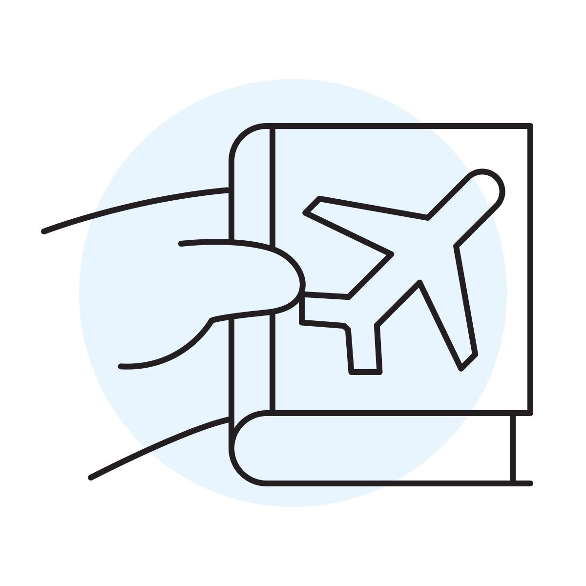 handsy style trave tagebuch icon