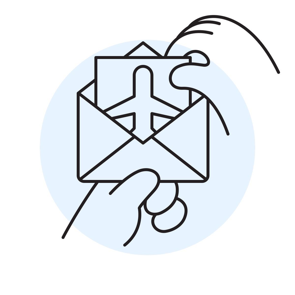 handsy style 旅行手紙 icon