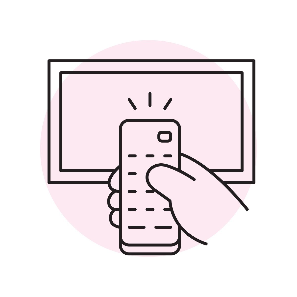 handsy style fernseher icon