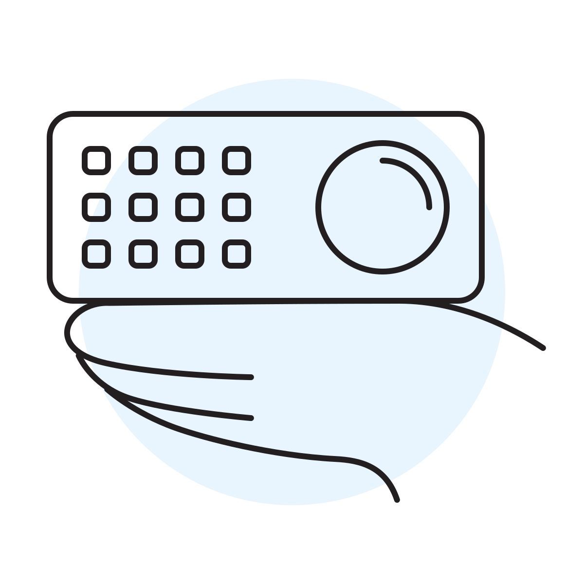 handsy style proyector icon