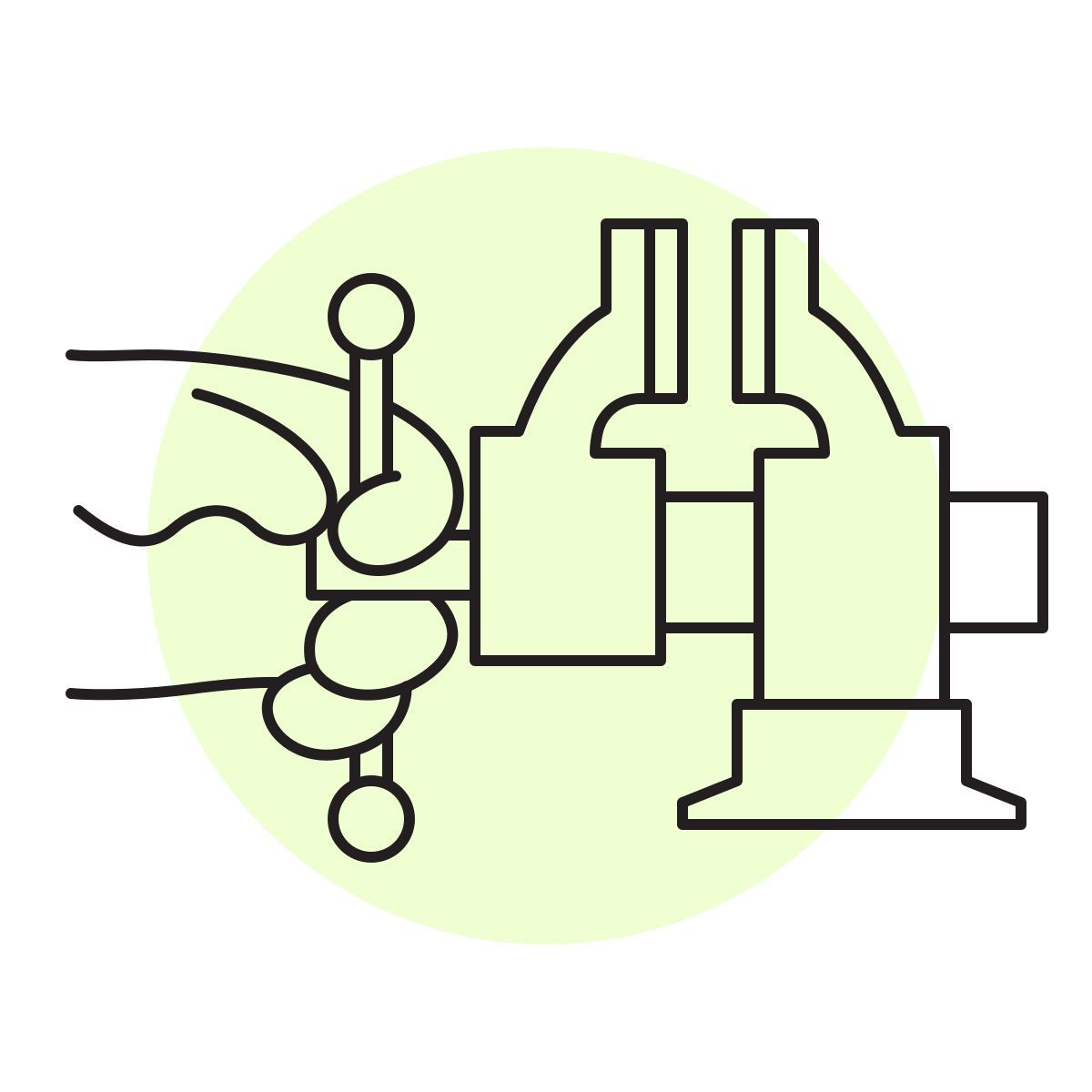 handsy style 집게 icon