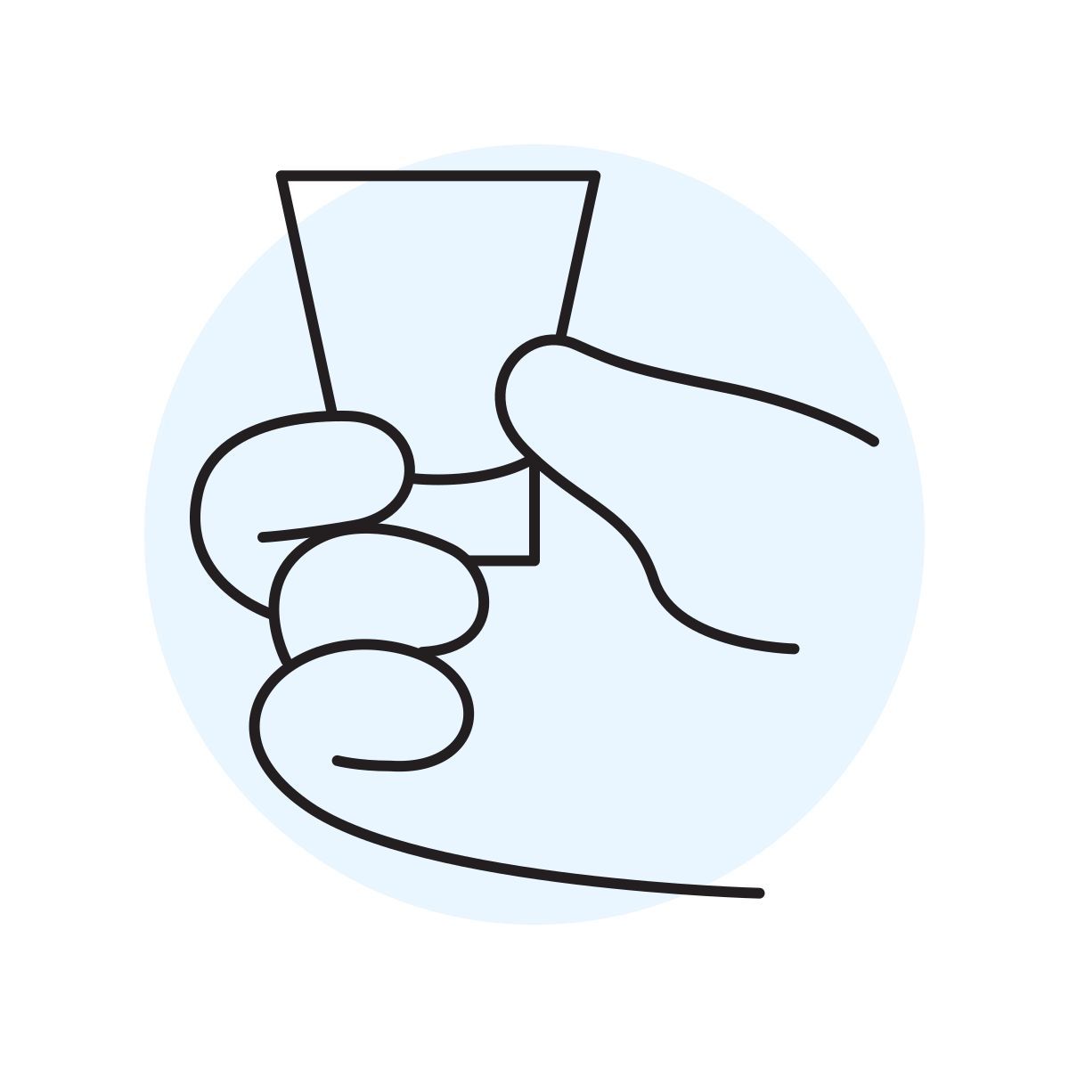 handsy style wodkaglas icon
