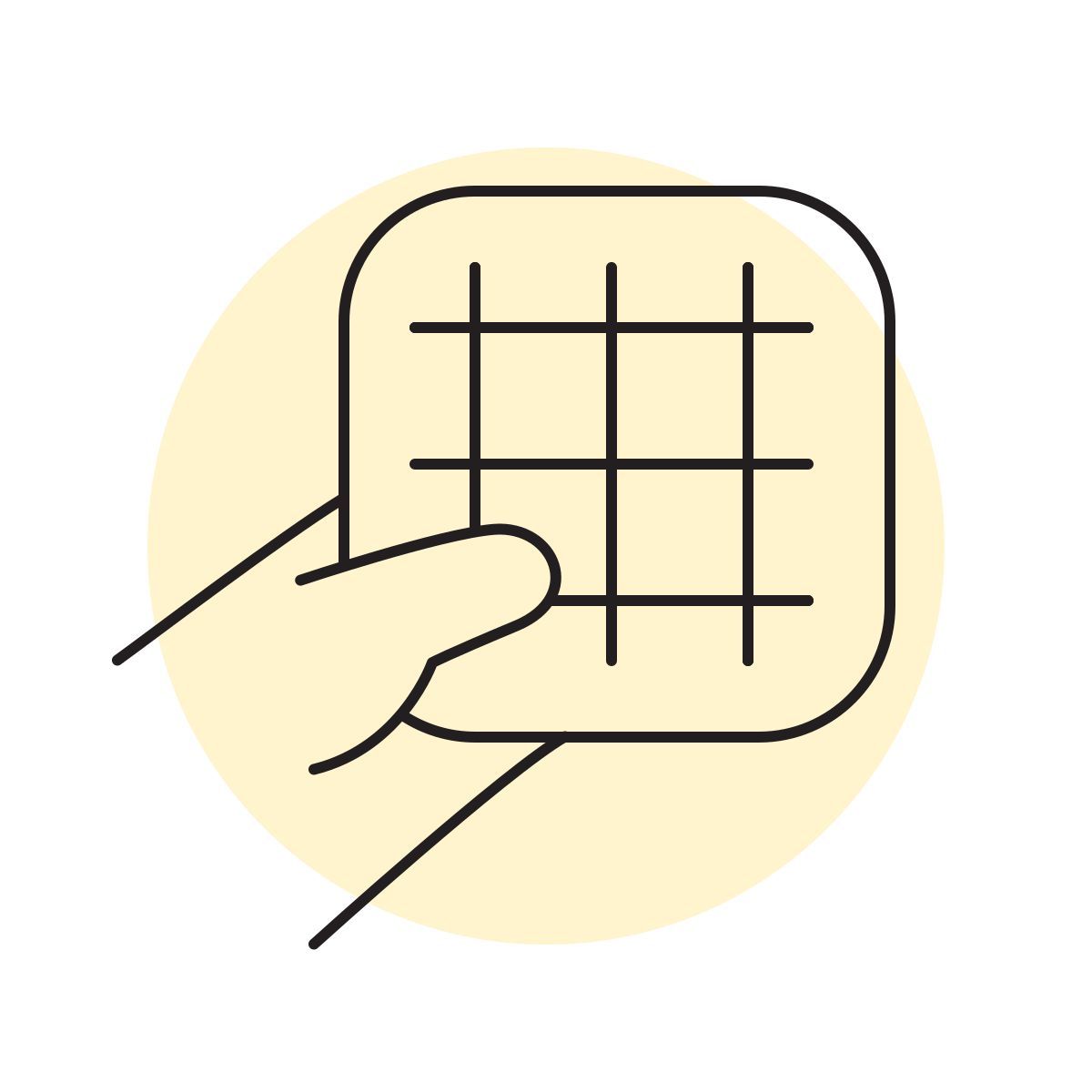 handsy style ワッフル icon