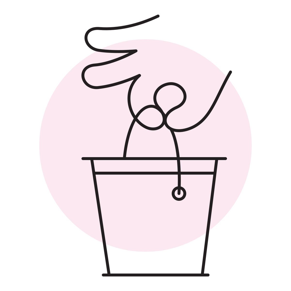 handsy style balde de água icon