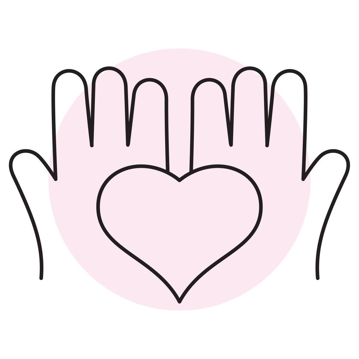 handsy style 복지 icon