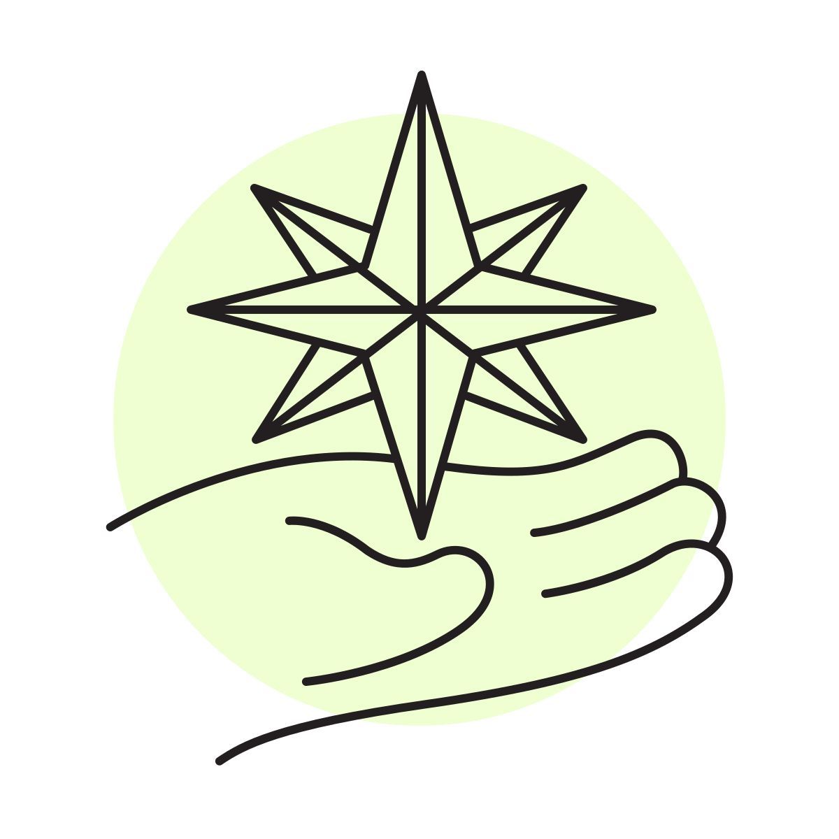 handsy style 바람 로즈 icon