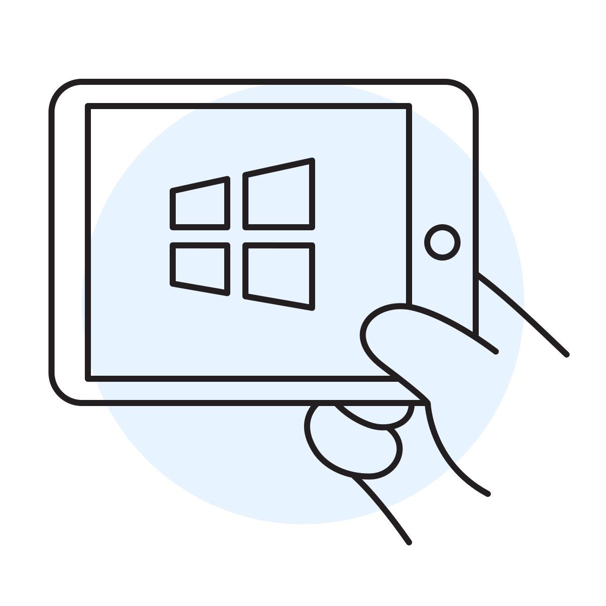 handsy style tablette windows8 icon
