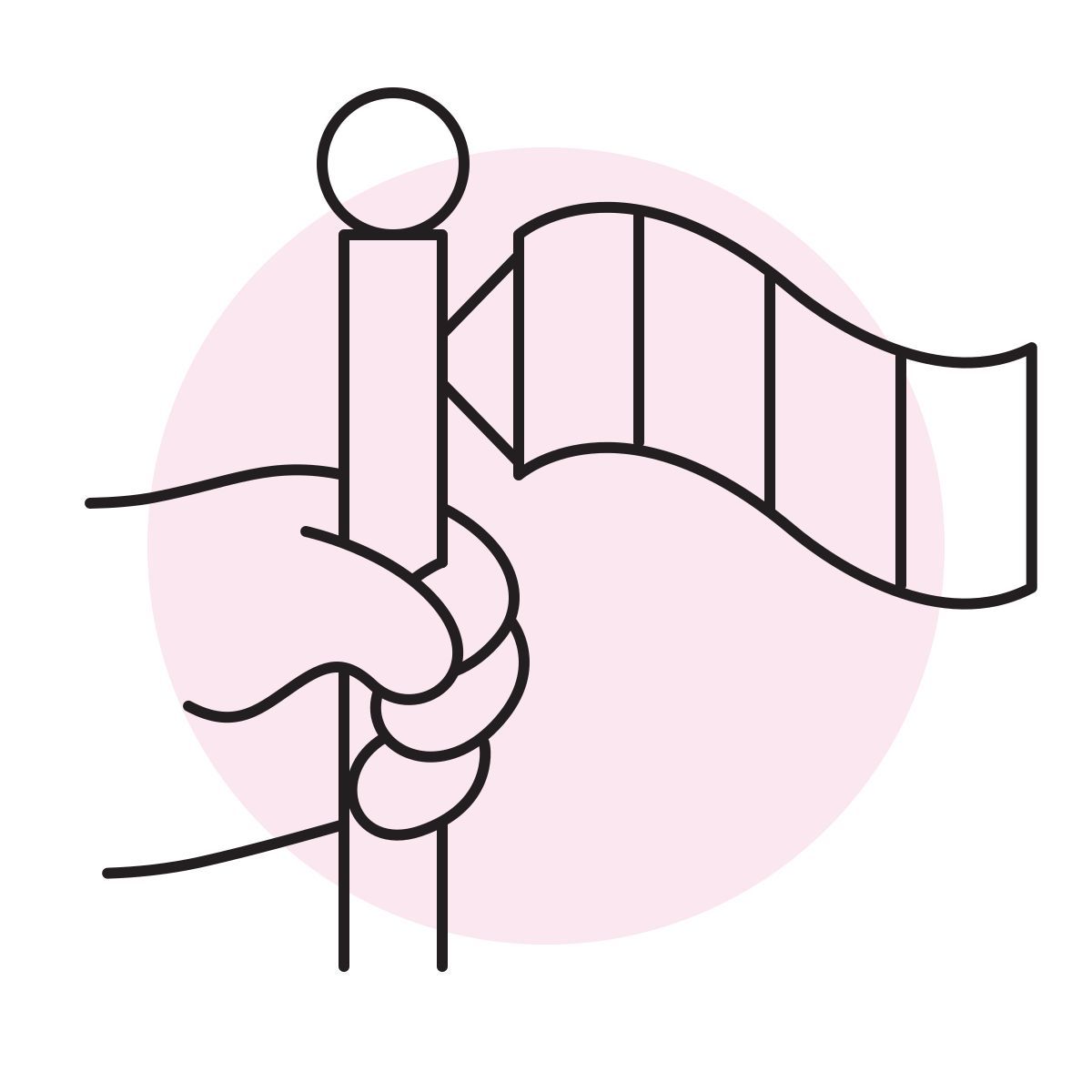 handsy style 吹き流し icon
