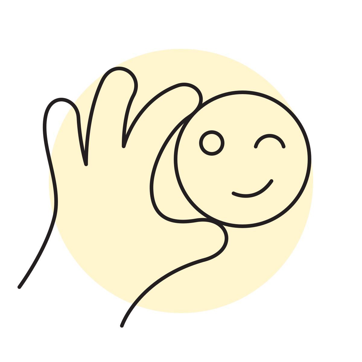 handsy style подмигнуть icon