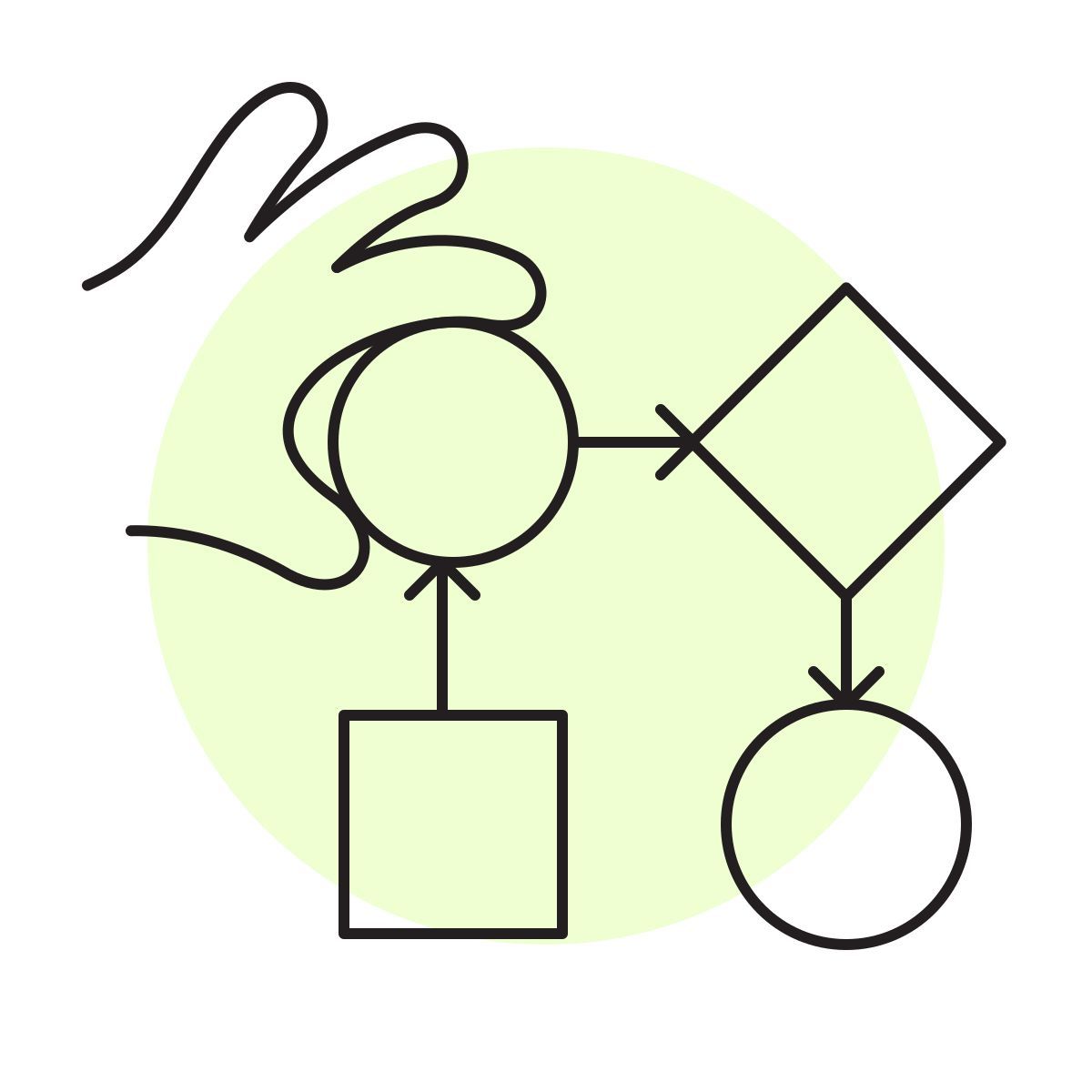 handsy style workflow icon