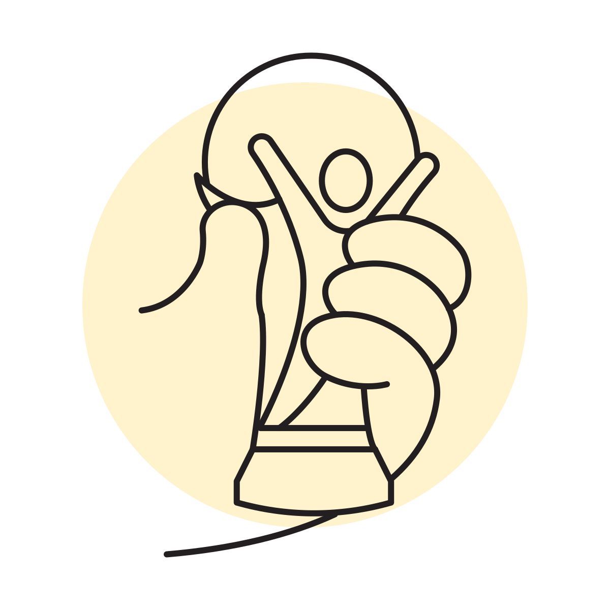 handsy style world cup icon