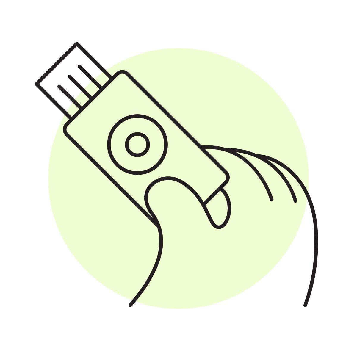 handsy style yubikey icon