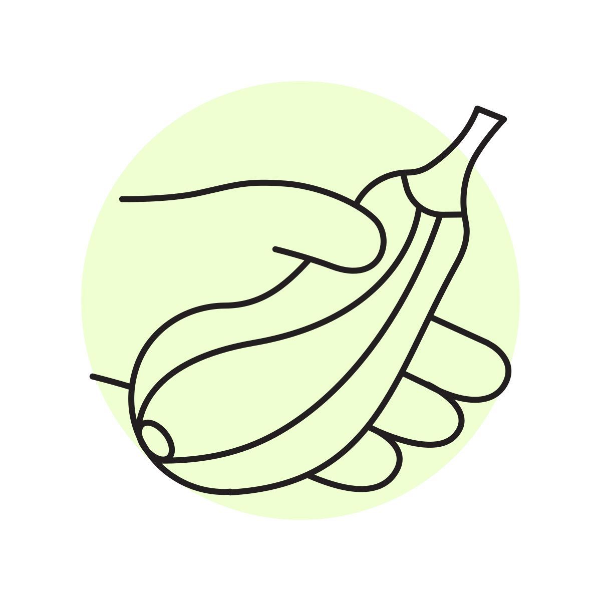 handsy style zucchini icon