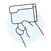 experimental folder-invoices-hands icon