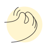 experimental pinched-fingers-hands icon