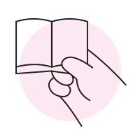 experimental book-reading-hands icon