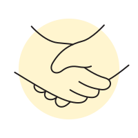 experimental handshake-hands icon