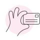 card in-use icon