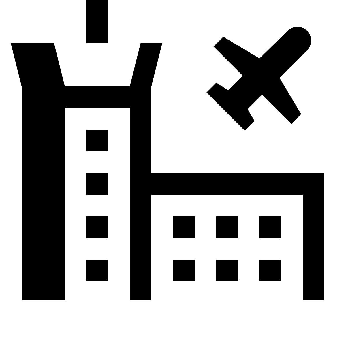 hatch style airport icon