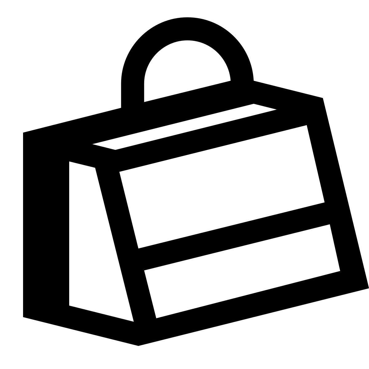 hatch style borsa vista diagonale icon