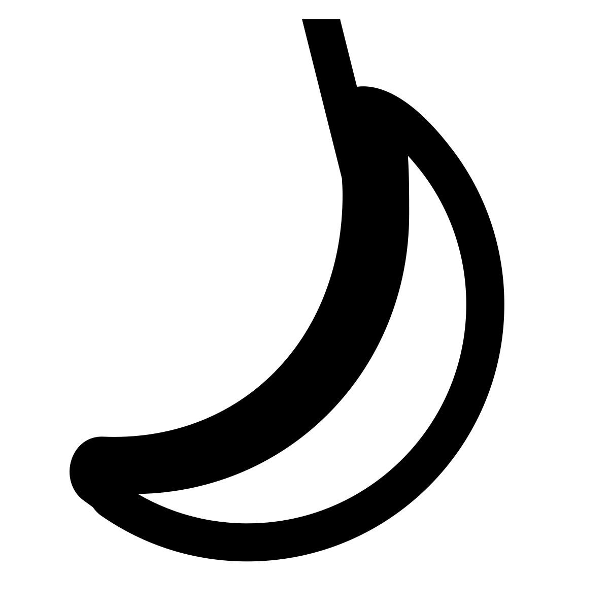 hatch style plátano icon