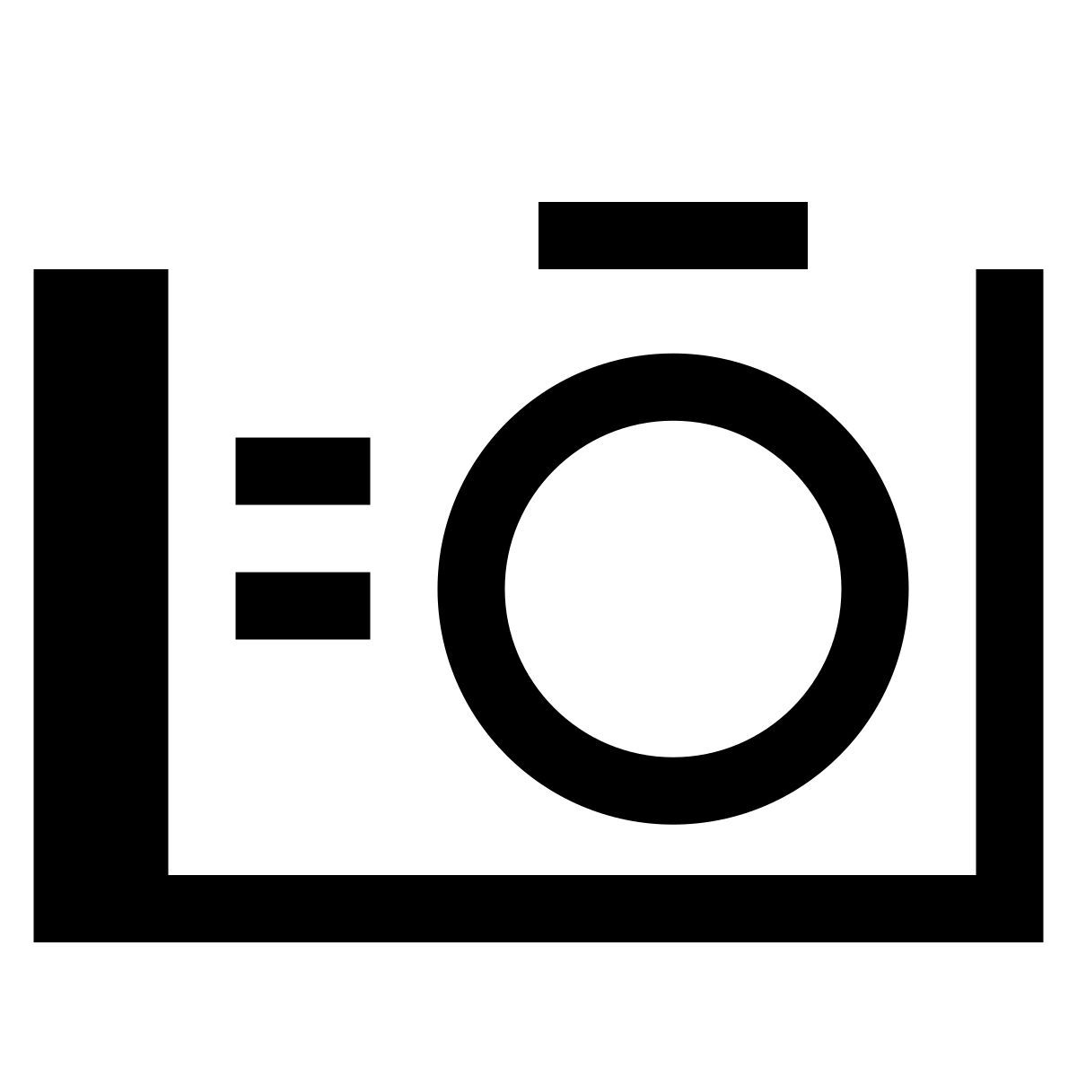 hatch style camcorder icon