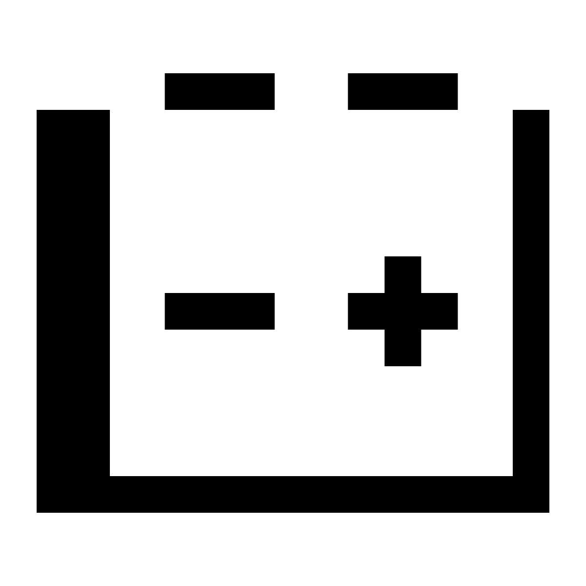 hatch style 汽车电池 icon