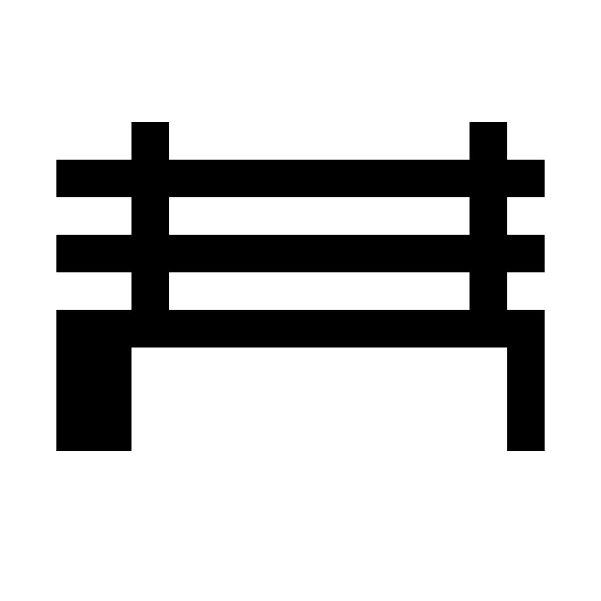 hatch style banco urbano icon