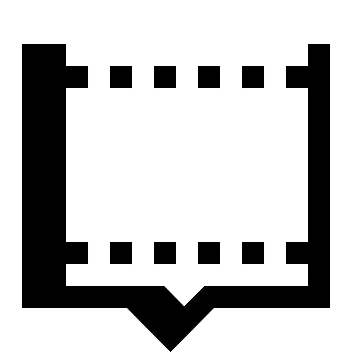 hatch style 클립 모양 icon